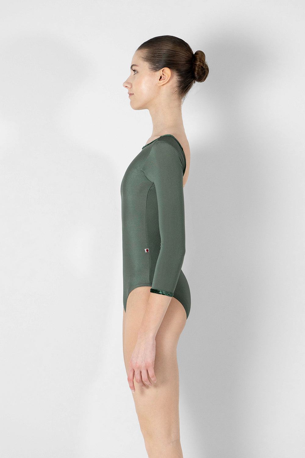 Yumiko RTW Sofiane Sage 3/4 Sleeve Leotard