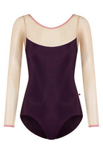 Yumiko RTW Meagan Eggplant Long Sleeve Leotard