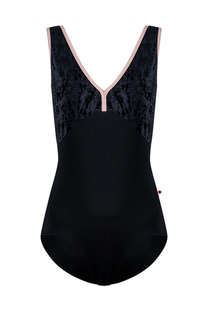 Yumiko RTW Alicia Black Tank Leotard