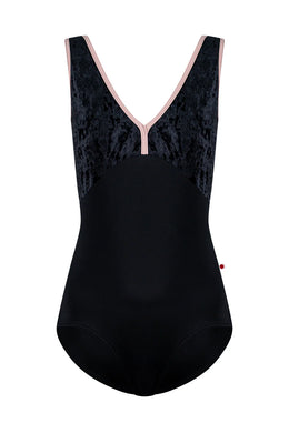 Yumiko RTW Alicia Black Tank Leotard