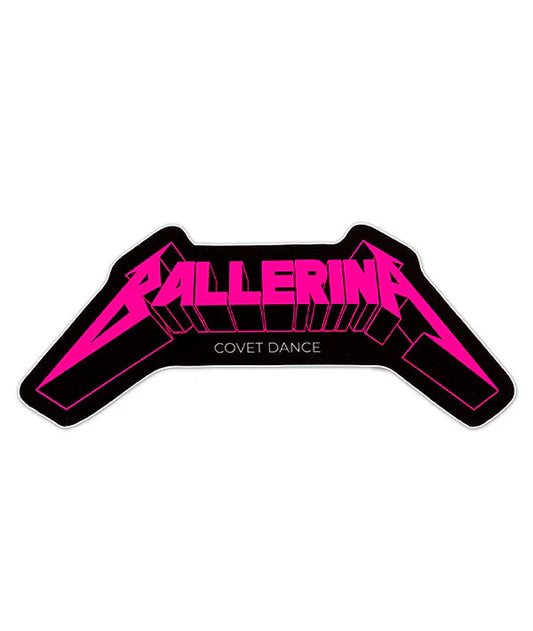 Covet Dance Heavy Metal Ballerina Sticker