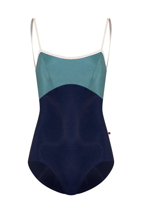 Yumiko RTW Denise Dark Blue Camisole Leotard