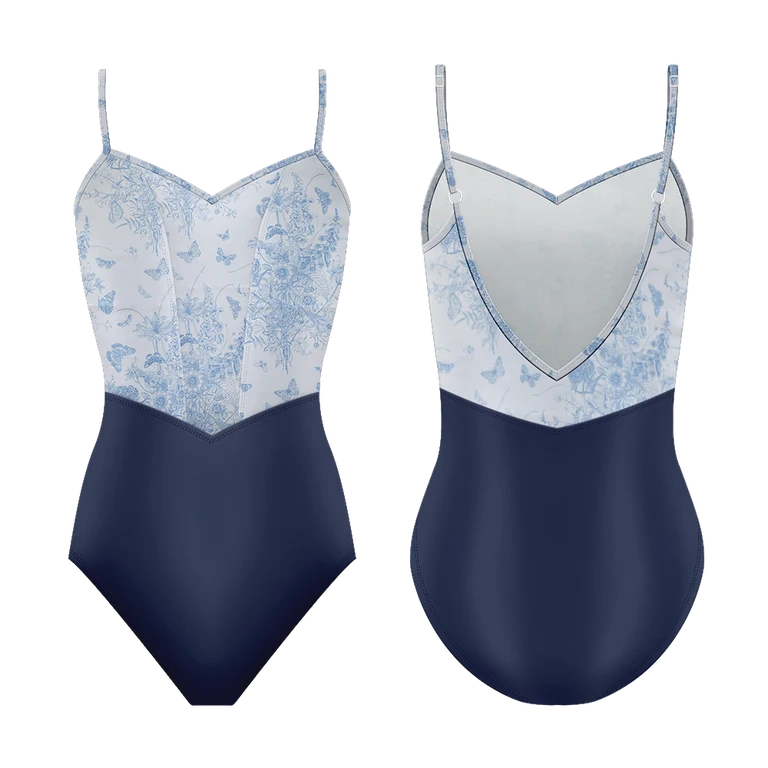 Danse de Paris Demi Jardin Camisole Leotard