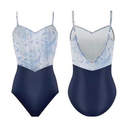Danse de Paris Demi Jardin Camisole Leotard