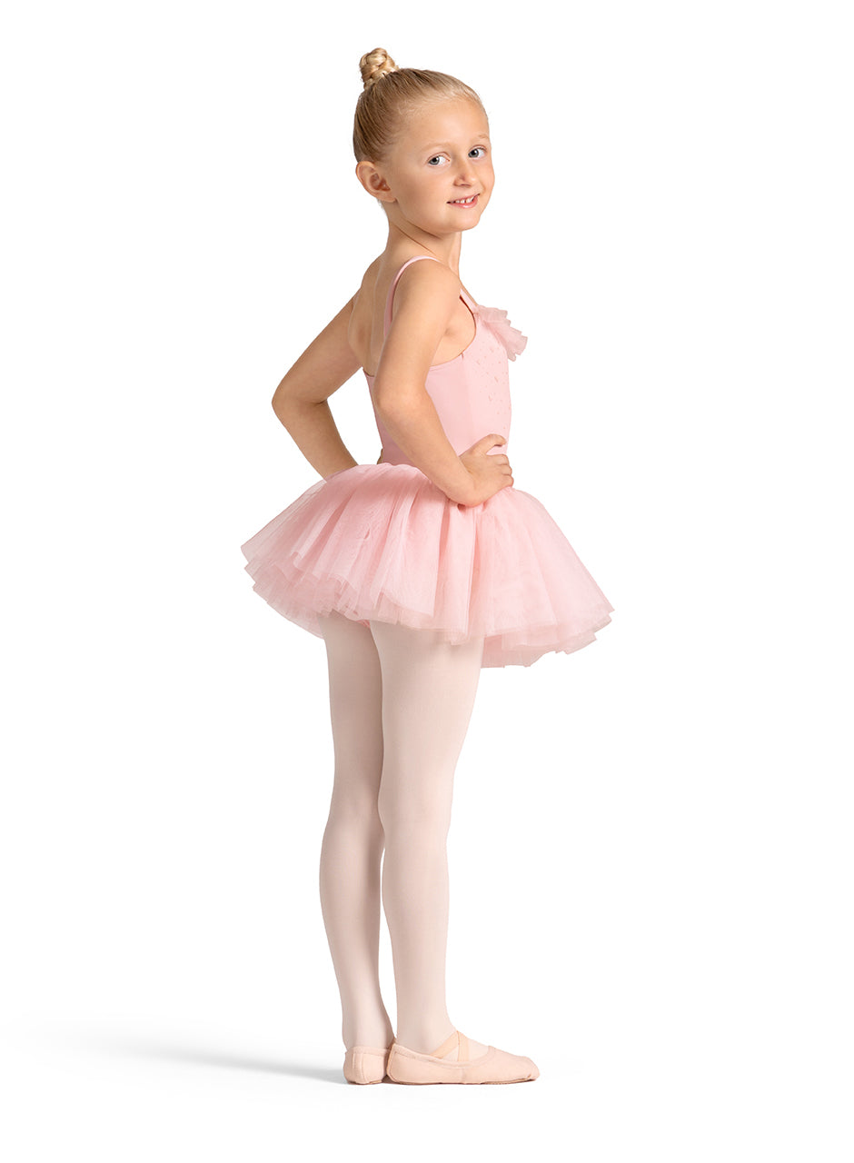 Bloch Girls Frill Neck Tutu Leotard