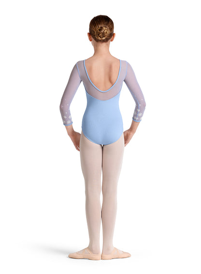 Bloch Girls Mirella 3/4 Sleeve Kaleidoscope Leotard