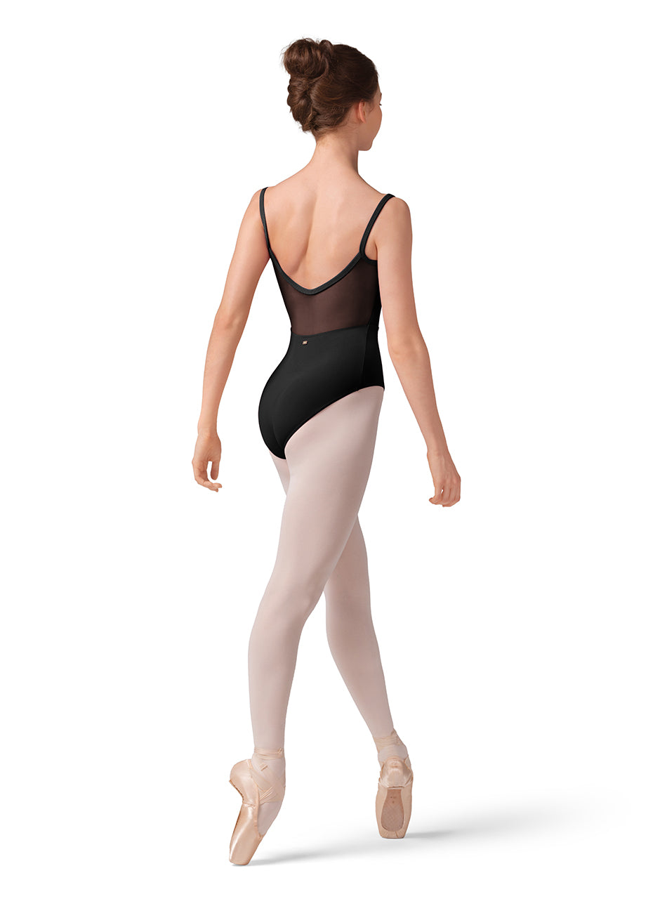 Bloch Ladies Mirella Mesh Bodice Camisole Leotard