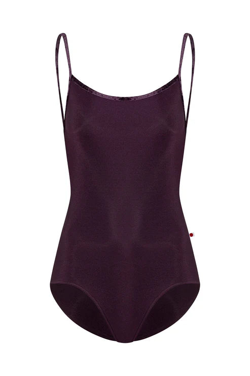 Yumiko RTW Marisa Eggplant Camisole Leotard