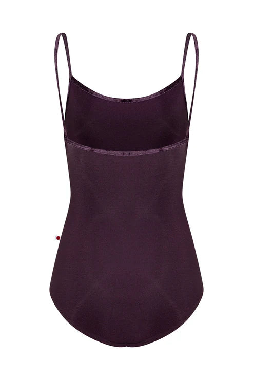 Yumiko RTW Marisa Eggplant Camisole Leotard