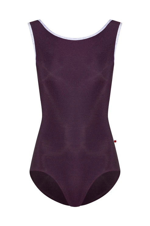 Yumiko RTW Sofiane Eggplant Tank Leotard