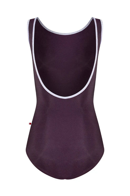 Yumiko RTW Sofiane Eggplant Tank Leotard