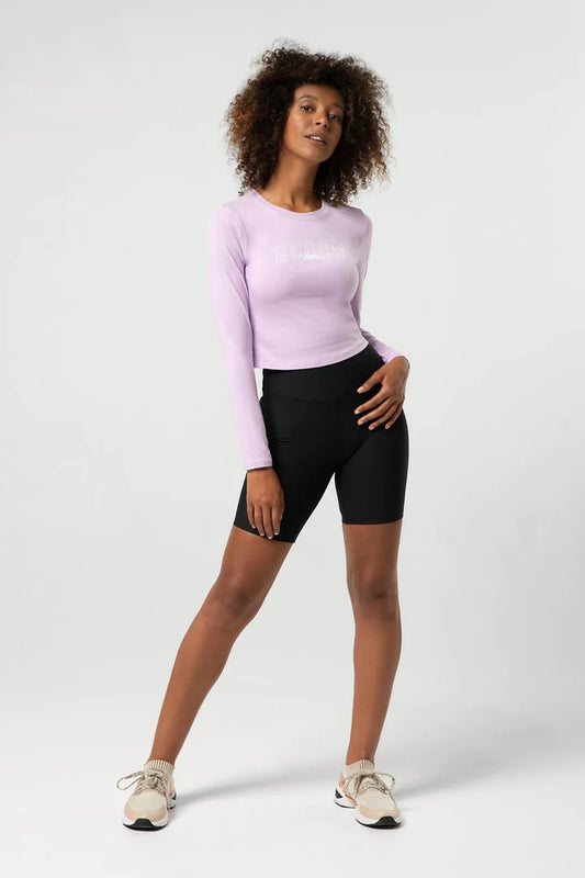 Bloch Ladies Long Sleeve Crop Top