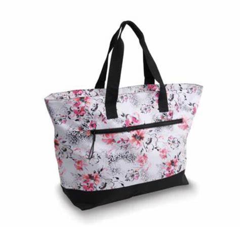 Danzmotion Cheetah Floral Print Tote