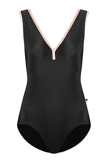 Yumiko RTW Alicia Black Tank Leotard