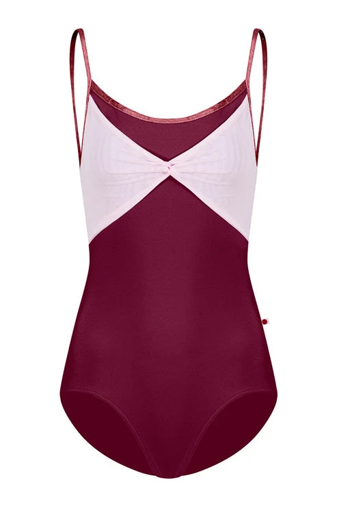 Yumiko RTW Kathy Burgundy Camisole Leotard