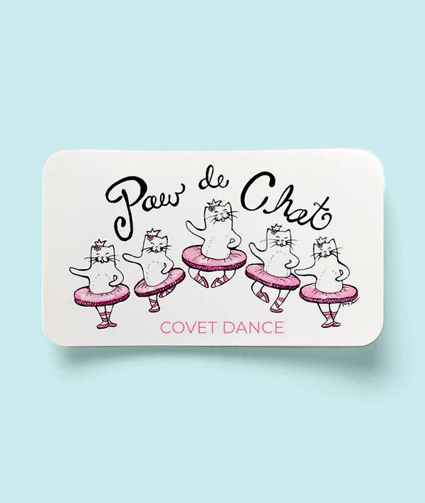 Covet Dance Pas De Chat Tutu Kitty Sticker