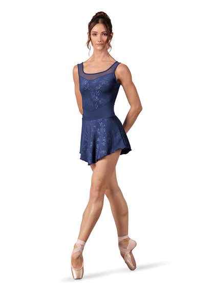 Bloch Floral Print Pull-On Skirt