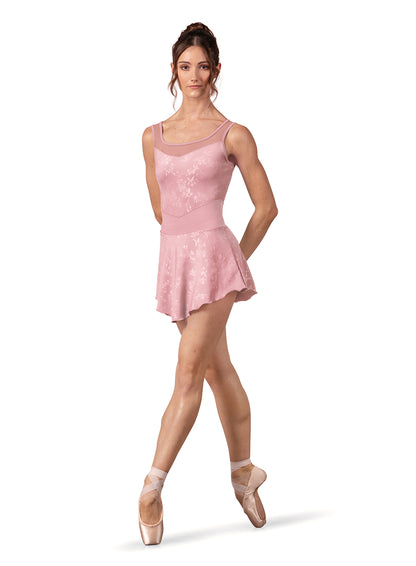 Bloch Floral Print Pull-On Skirt