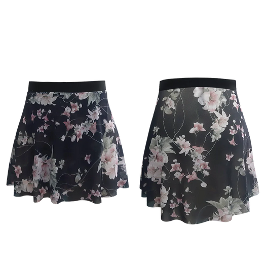 Danse de Paris Mesh Pattern Skirt