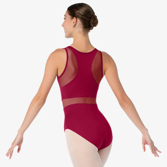 So Danca Enya Mesh Panel Tank Leotard