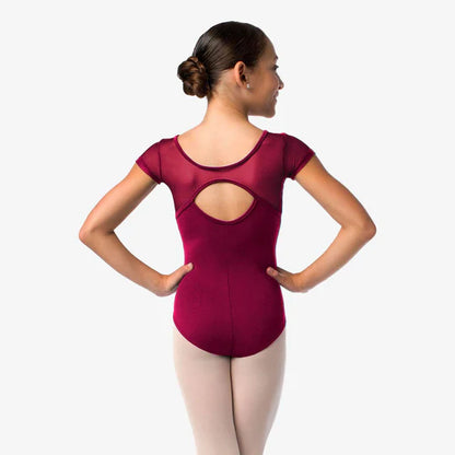 So Danca Nikita Mesh Cap Sleeve Leotard