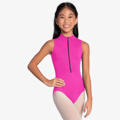 So Danca Tillie Zip Front Leotard