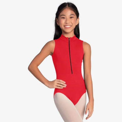 So Danca Tillie Zip Front Leotard