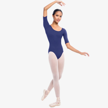 So Danca Ashley 1/2 Sleeve Leotard