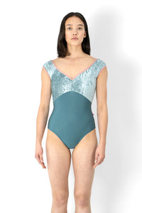 Yumiko RTW Elli Frost Cap Sleeve Leotard
