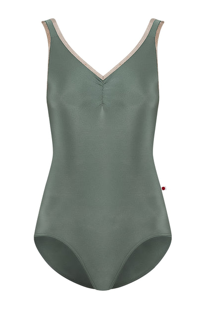 Yumiko RTW Tiffany Sage Tank Leotard