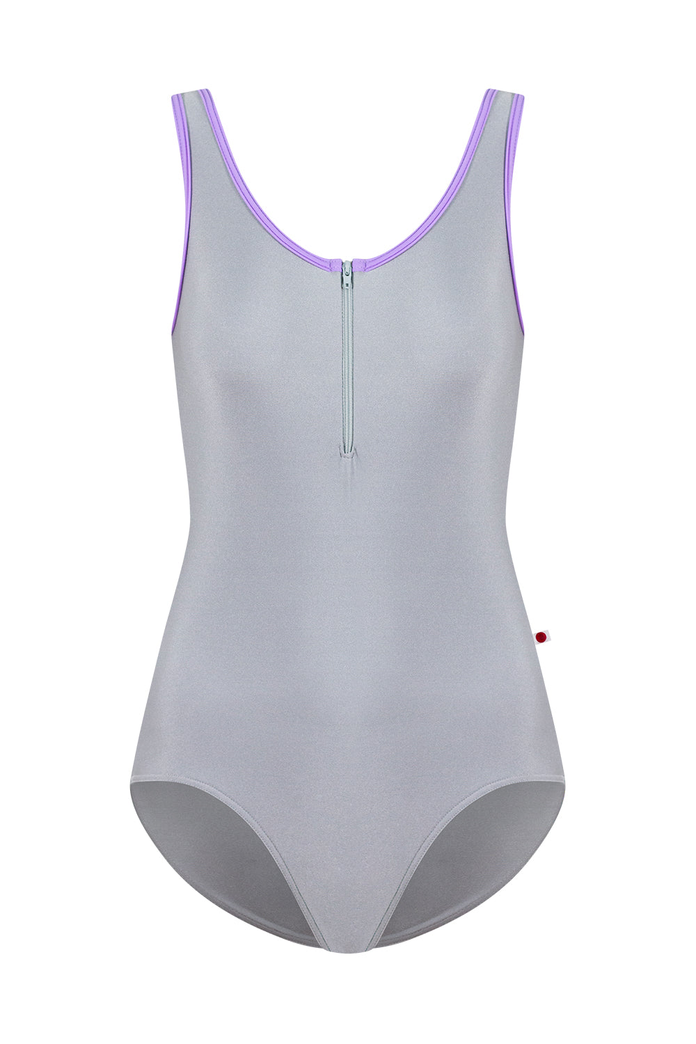 Yumiko RTW Cora Sterling Zip-Front Leotard