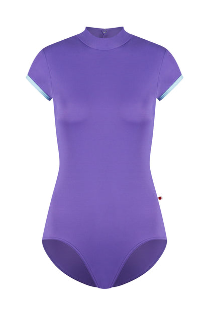 Yumiko RTW Natasha Wisteria Short Sleeve Leotard