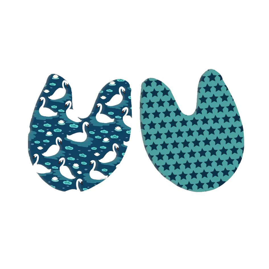 B Plus Printworks Flips Toe Pads