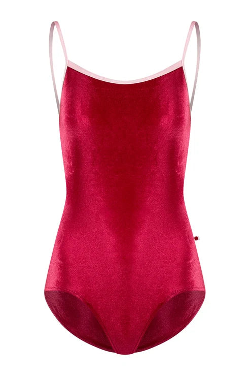 Yumiko RTW Kiki Cerise Camisole Leotard