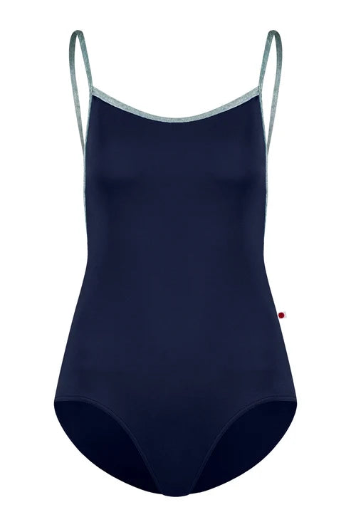 Yumiko RTW Tamara Dark Blue Camisole Leotard