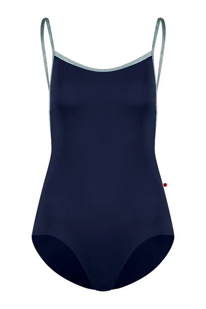 Yumiko RTW Tamara Dark Blue Camisole Leotard