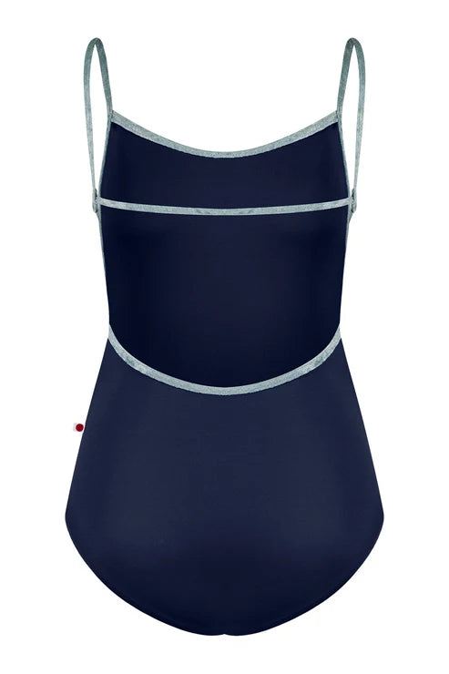 Yumiko RTW Tamara Dark Blue Camisole Leotard