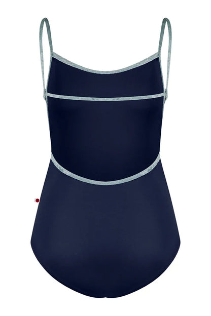Yumiko RTW Tamara Dark Blue Camisole Leotard