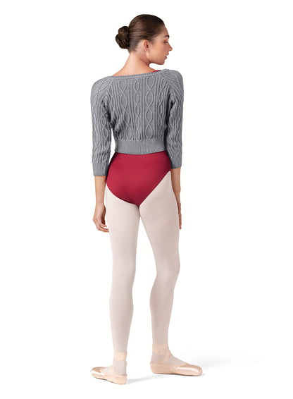 Bloch Bianca Cropped V-Neck Knit Top