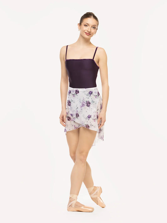 Eleve Dancewear Vienna Mid High-Low Wrap Skirt