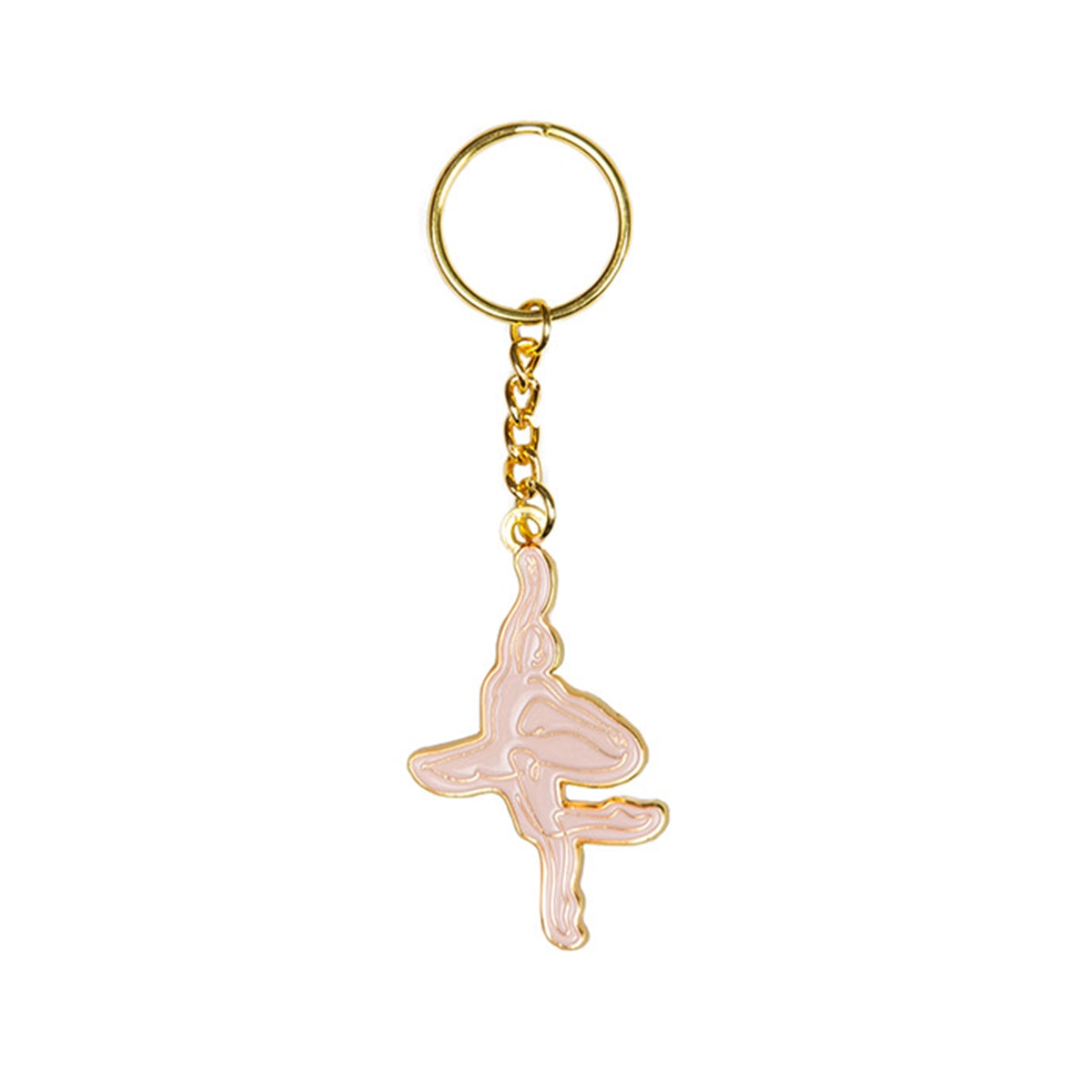 Energetiks Ballerina Sihouette Key Ring