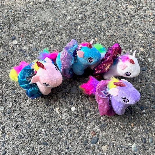 CJ Merchantile 4" Tutu Unicorns w/ Scrunchies