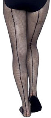 Capezio Adult Professional Fishnet & Seamed Tights