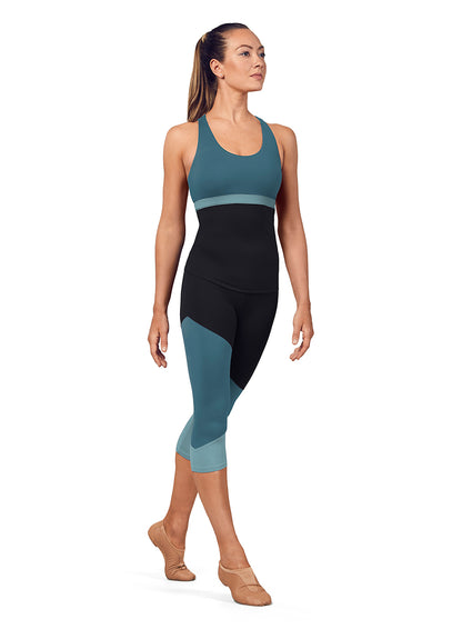 Bloch Cropped Paneled Leggings