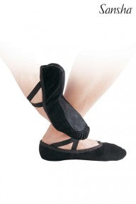 Sansha (No.7) - Adult - Full Sole Canvas Ballet Slipper