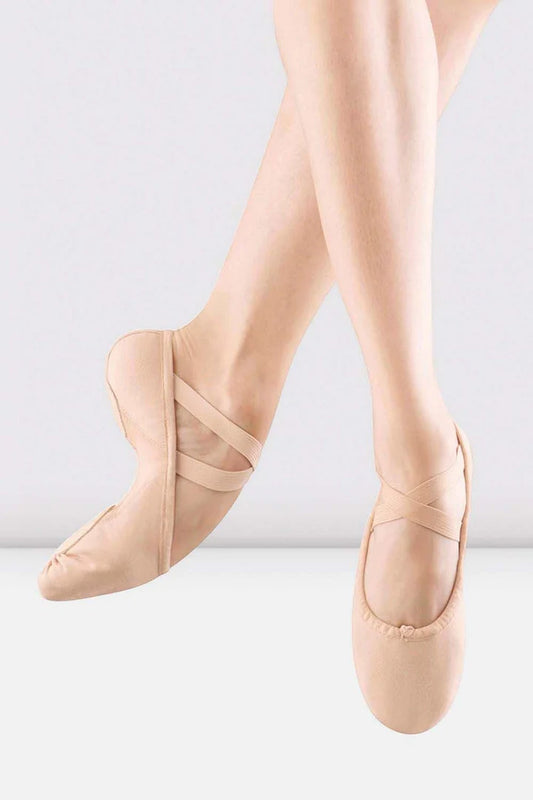 Bloch Leather Mesh Ballet Slipper