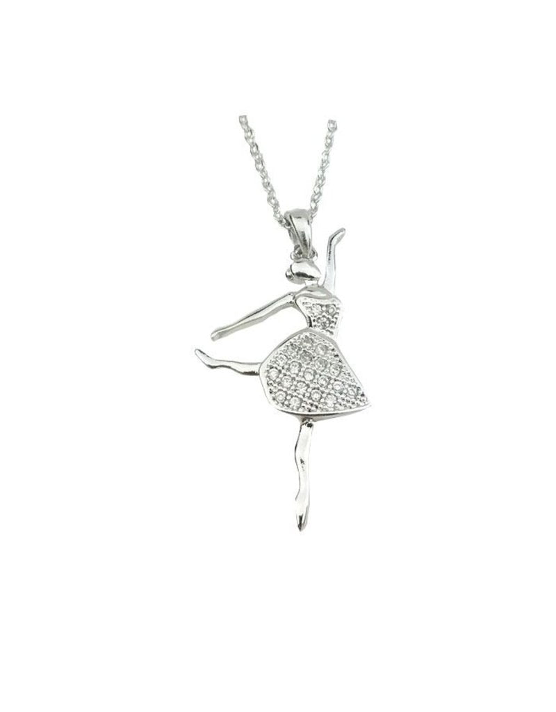 American Dance Supply Ballerina Arabesque Necklace