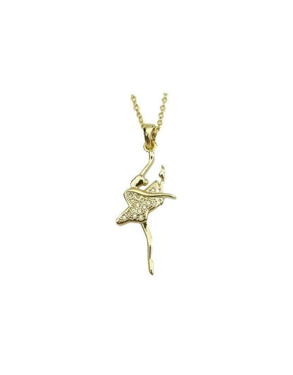 American Dance Supply Ballerina Attitude Necklace