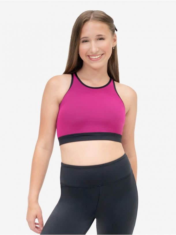 Capezio High Neck Ladder Bra Top