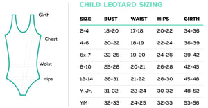 PNB School Requirement Leotard - Pre-Ballet